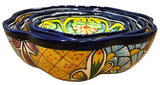 Talavera Scalloped Edge Serving Bowl